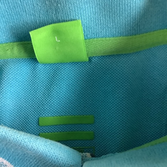 Men’s Hugo boss polo shirt blue size large - Picture 3 of 4